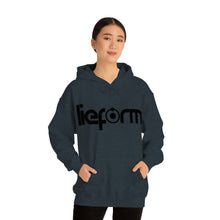 Load image into Gallery viewer, lieform Hoodie B&W (light)