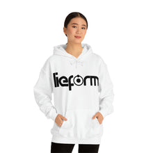 Load image into Gallery viewer, lieform Hoodie B&W (light)