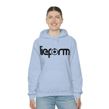 Load image into Gallery viewer, lieform Hoodie B&W (light)