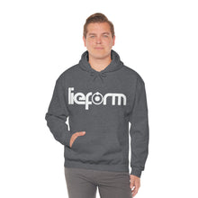 Load image into Gallery viewer, lieform Hoodie B&W (dark)