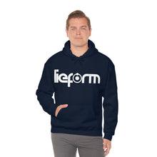 Load image into Gallery viewer, lieform Hoodie B&W (dark)