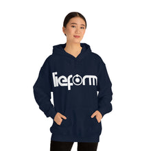 Load image into Gallery viewer, lieform Hoodie B&W (dark)