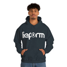 Load image into Gallery viewer, lieform Hoodie B&W (dark)
