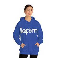 Load image into Gallery viewer, lieform Hoodie B&W (dark)