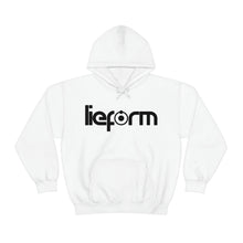 Load image into Gallery viewer, lieform Hoodie B&W (light)