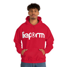 Load image into Gallery viewer, lieform Hoodie B&W (dark)