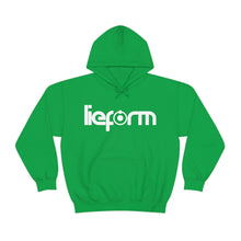 Load image into Gallery viewer, lieform Hoodie B&W (dark)