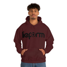 Load image into Gallery viewer, lieform Hoodie B&W (light)