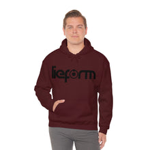 Load image into Gallery viewer, lieform Hoodie B&W (light)