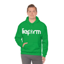 Load image into Gallery viewer, lieform Hoodie B&W (dark)