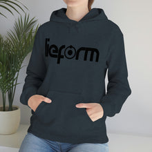 Load image into Gallery viewer, lieform Hoodie B&amp;W (light)

